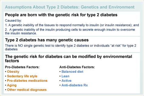 关于2型糖尿病的假设：遗传学和环境雷竞技raybet-com
