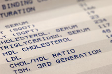 结果DeAnálisis预防剂de sangre y Colesterol